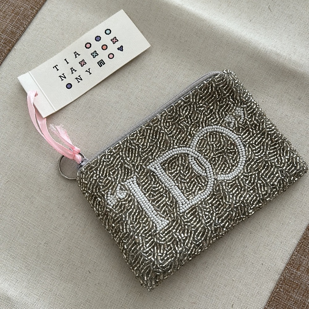 “I DO” Beaded Purse